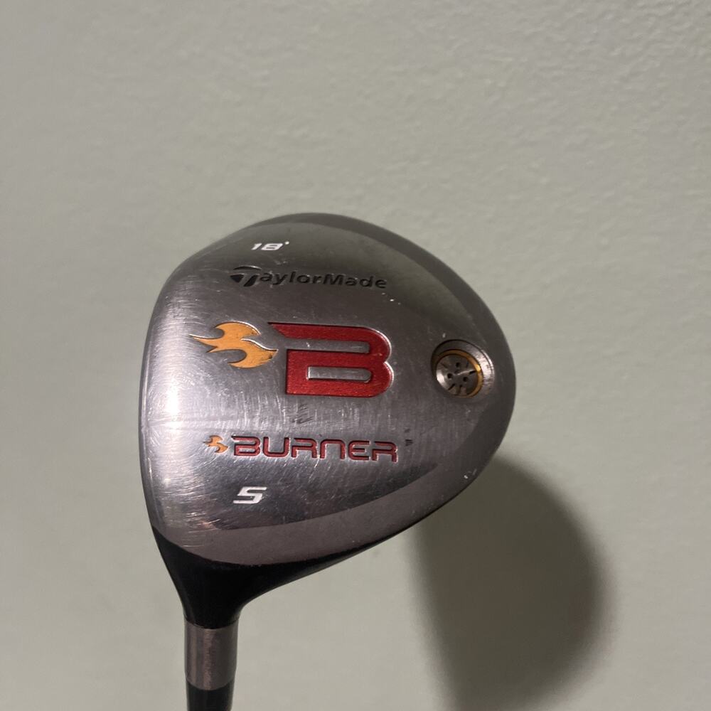 TaylorMade 2008 Burner Fairway Wood 5 Wood 5W 18° Graphite Regular Left 42.5in.